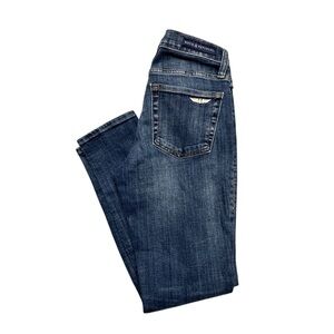 Rock & Republic Berlin Skinny Ankle Jeans Womens Size 8 Mid‎ Rise Blue Denim